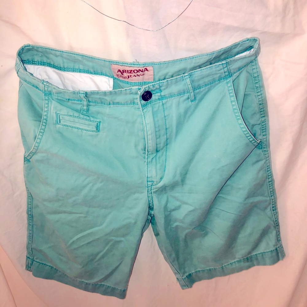 Teal shorts